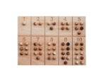 Montessori Zahlenzählbrett, WOODEN STORY