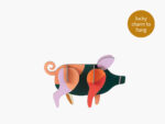 Pig 3D Anhänger – Bild 2