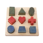Shape puzzle Regenbogen, WOODEN STORY