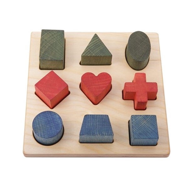 Shape puzzle Regenbogen, WOODEN STORY