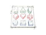 Shape puzzle Regenbogen, WOODEN STORY – Bild 2