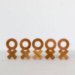 Tic Tac Toe - nachhaltiges Holzspiel – Bild 6