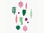 Tropical Leaves Pop out, Wanddeko – Bild 2