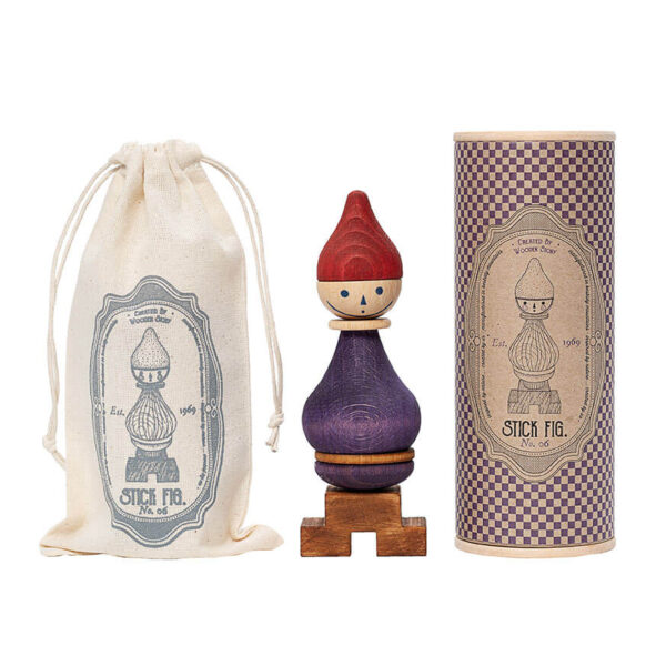 Steckfigur "Stick Fig. No. 06", WOODEN STORY