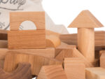Bauklötze Natur, 100 Stück WOODEN STORY – Bild 3