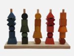 Steckspiel Regenbogen, WOODEN STORY – Bild 5