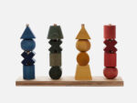 Steckspiel Regenbogen XL, WOODEN STORY – Bild 2