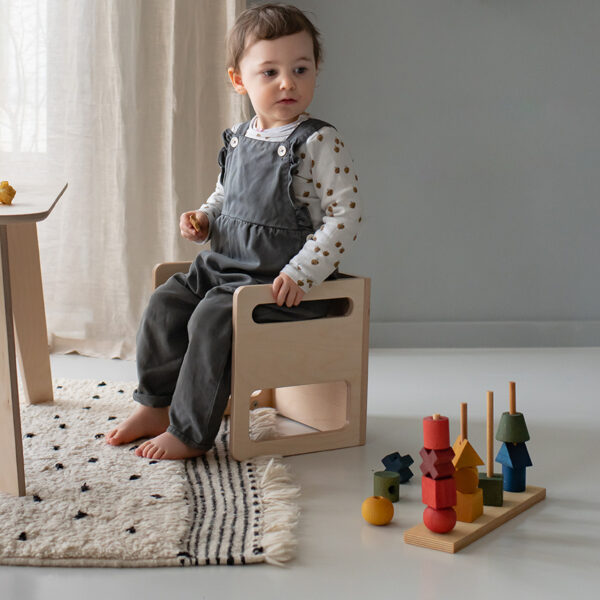 Steckspiel Regenbogen XL, WOODEN STORY