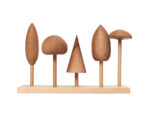 Holzbäume Steckspiel Montessori, WOODEN STORY