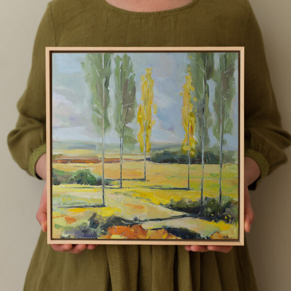 "Wald & Wiese II" Öl auf Leinwand, Unikat