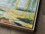 "Wald & Wiese II" Öl auf Leinwand, Unikat – Bild 2