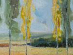"Wald & Wiese II" Öl auf Leinwand, Unikat – Bild 3
