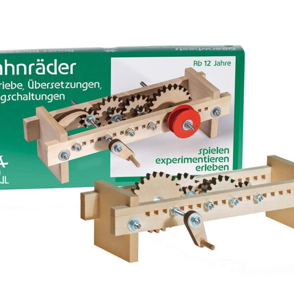 Zahnräder-Experimentierkasten