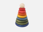 Stapelturm Rainbow, WOODEN STORY