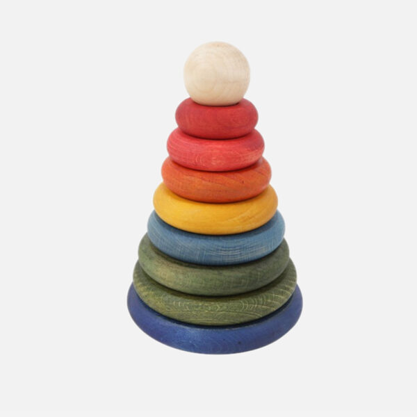 Stapelturm Rainbow, WOODEN STORY