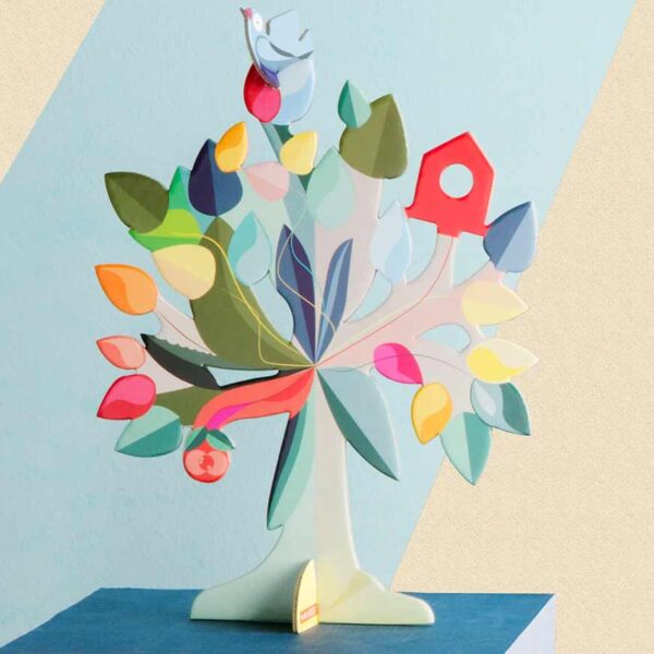 Dream Tree Pop out Card, Postkarte