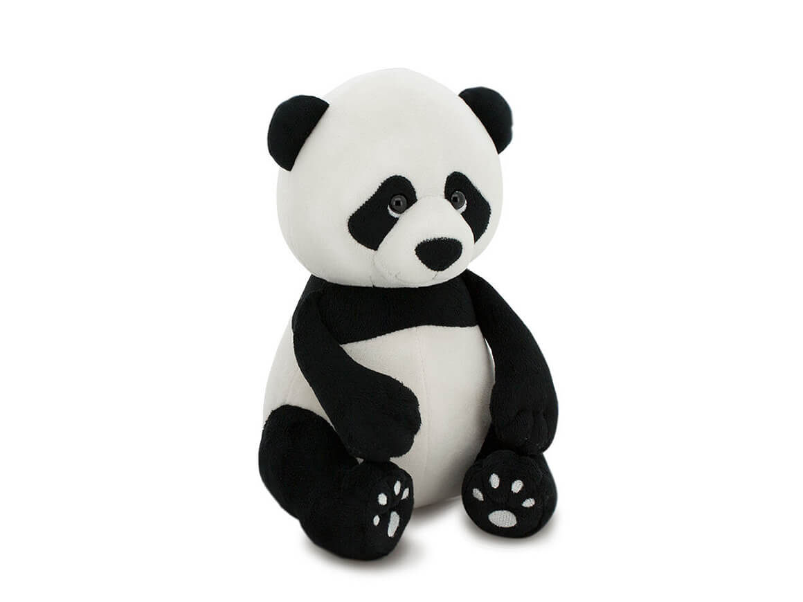Boo-the-Panda-25cm-Orange-Toys.jpg Boo der Panda, 25cm – Bild 1