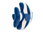 Kuschelkissen - Gestreifter Fisch blau, 40cm – Bild 3