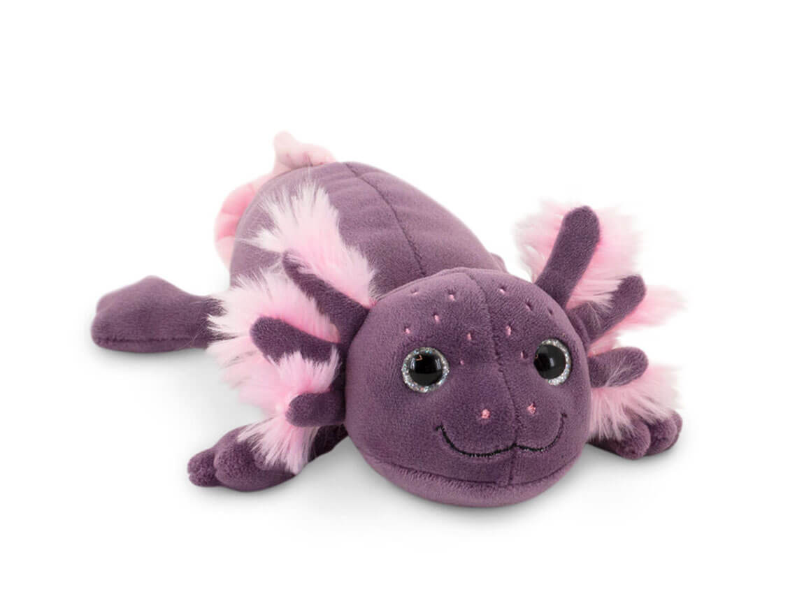 Lila-Axolotl-Orange-Toys.jpg Lila Axolotl, 20cm – Bild 1
