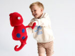 Rotes Chamäleon, 30cm – Bild 7