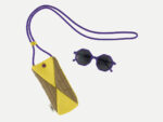 Lila Kindersonnenbrille, YEYE in Mini Kyomo Etui – Bild 2