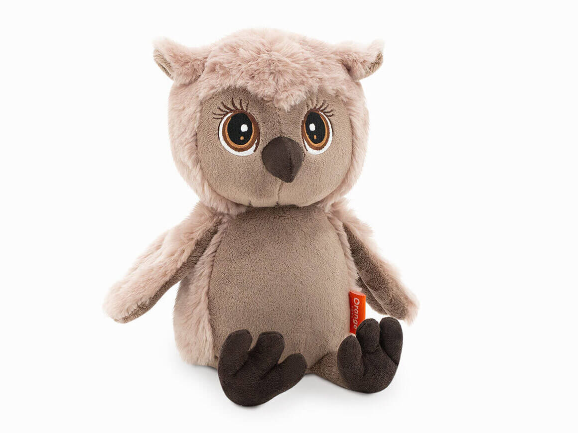 Sonya-the-Owl-25cm-Orange-toys.jpg Sonya die Eule, 25cm – Bild 1