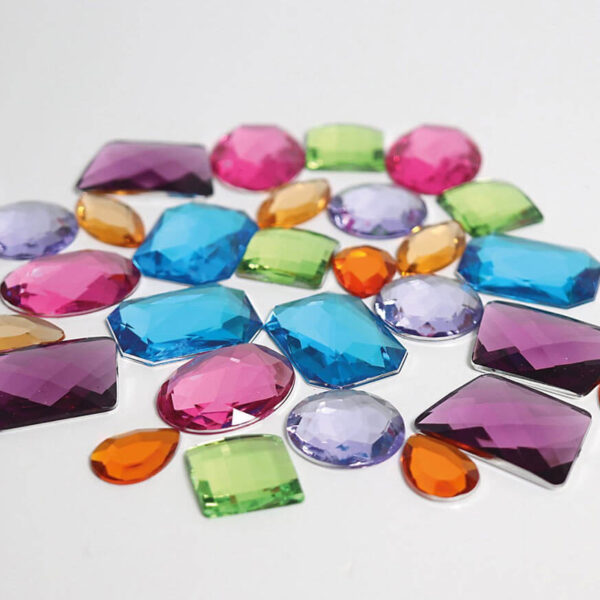28 Riesen Glitzersteine