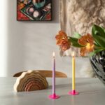 5 Mini Candles, Color Mix SPRING – Bild 5