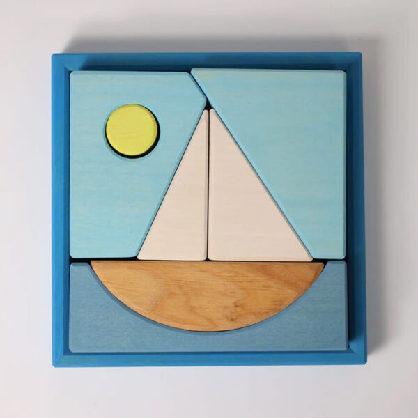 Bauspiel Blau
