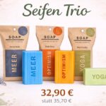 Naturseifen 3er Set – Vegan & Handgemacht
