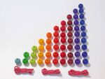Bunte Perlentreppe