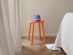 Hocker aus Birkenholz, ERNST