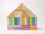Holzbausteine Pastell Duo – Bild 2
