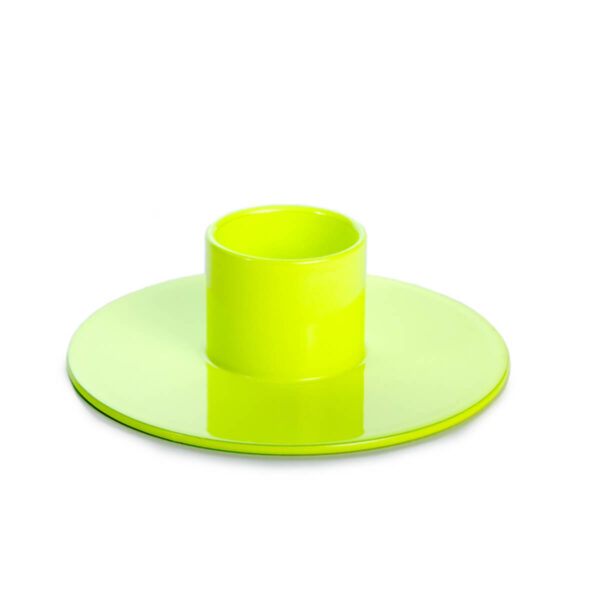 Kerzenhalter POP Neongelb