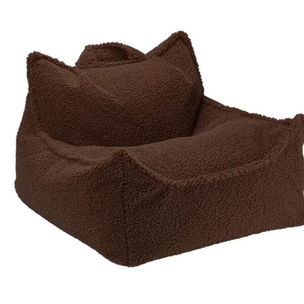 Kindersessel & Sitzsack, Haselnussbraun