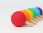 Regenbogen Kreisel, 6 Stück – Bild 7