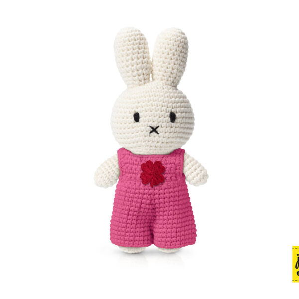 MIFFY Kuschelhase - Pink Clover Jumpsuit