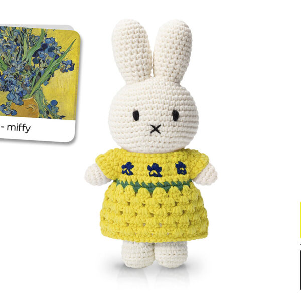 MIFFY Kuschelhase - im neuen Iris-Kleid