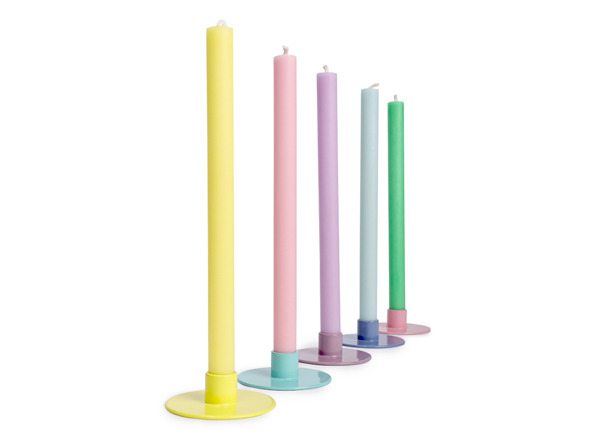 Mini-Candles-Spring-notthegirl.jpg 5 Mini Candles, Color Mix SPRING – Bild 1