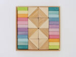 Holzbausteine Pastell Duo
