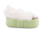Plüschkatze „Millie“ – Weiße Katze, 40 cm, Set Katze, Kätzchen & Tragetasche – Bild 7