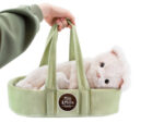 Plüschkatze „Millie“ – Weiße Katze, 40 cm, Set Katze, Kätzchen & Tragetasche – Bild 6