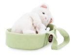 Plüschkatze „Millie“ – Weiße Katze, 40 cm, Set Katze, Kätzchen & Tragetasche – Bild 3