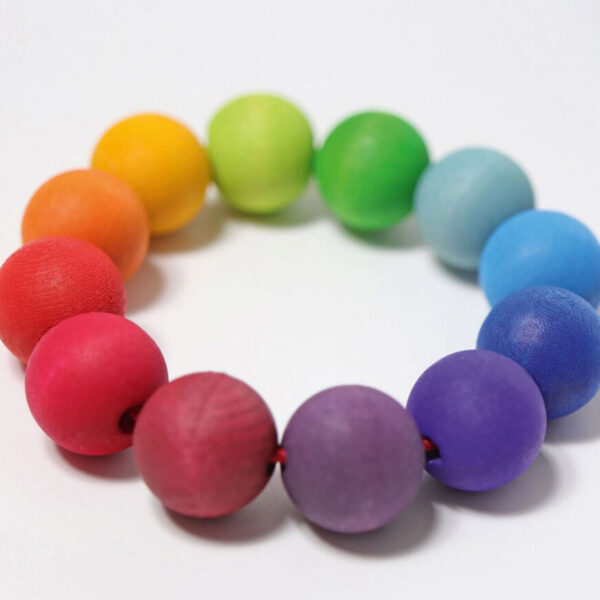 Regenbogen Perlenring