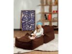 Kindersessel & Sitzsack, Haselnussbraun – Bild 3