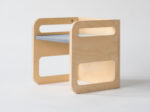 Wendehocker KUBIK, regenblau – Bild 2