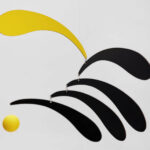 Flowing Rhythm | Yellow & Black, Mobile – Bild 3