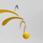 Flowing Rhythm | Yellow & Black, Mobile – Bild 2