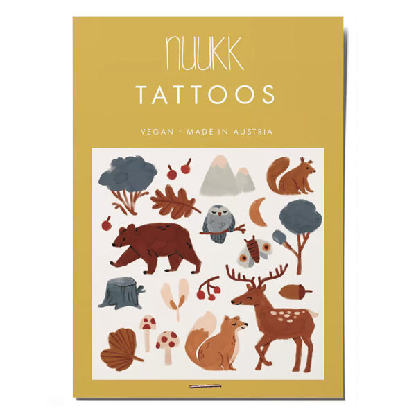 Vegane Kindertattoos Schwarzwald, NUUKK