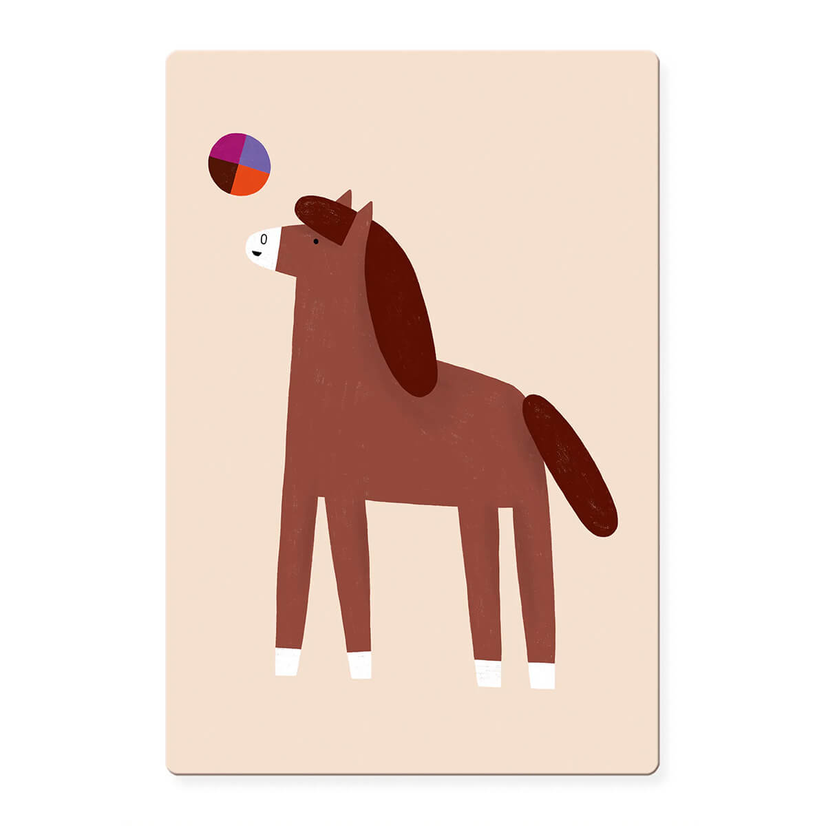 Fruehstuecksbrettchen-Pony-NUUKK.jpg Frühstücksbrettchen "Pony" – Bild 1